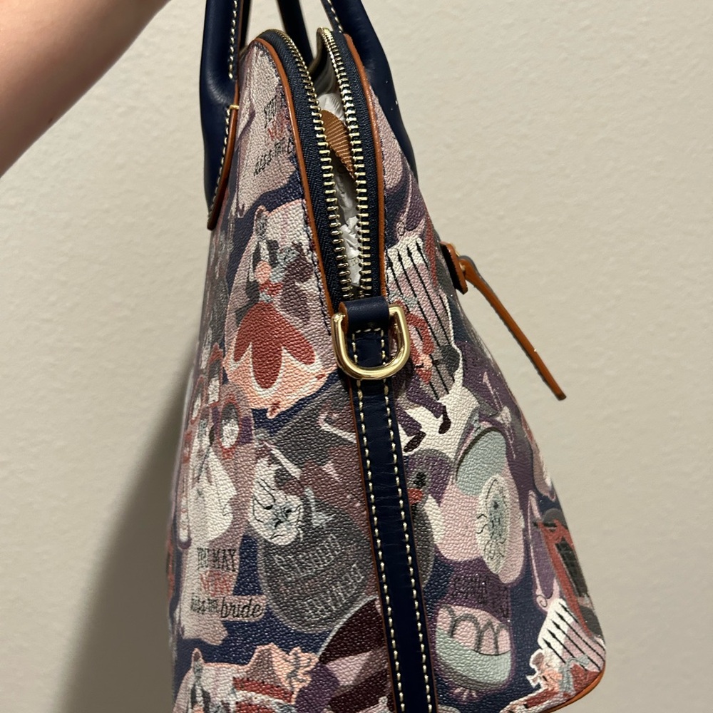 Dooney & Bourke Haunted Mansion Satchel Purse - Picture 5 of 8